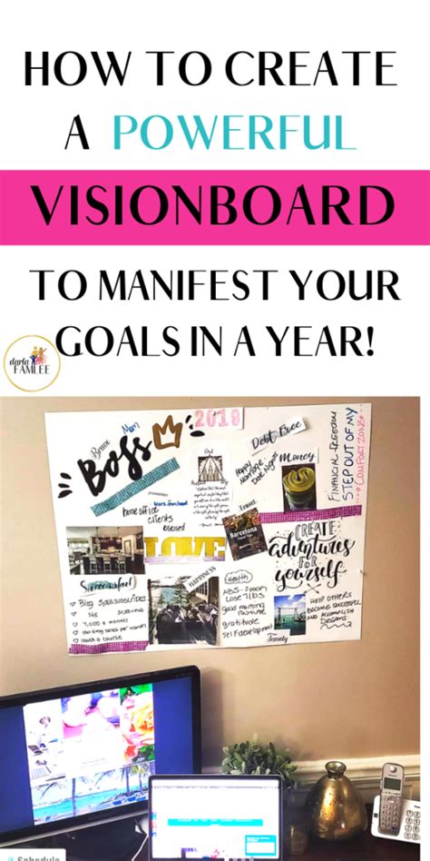 How To Create A Powerful Vision Board Manifest Your Dream Life