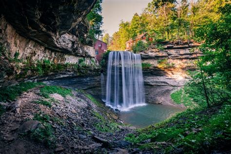 812074 4k 5k Ontario Canada Waterfalls Crag Rare Gallery Hd