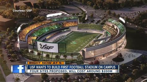 Usf Wants To Build Football Stadium On Campus Youtube