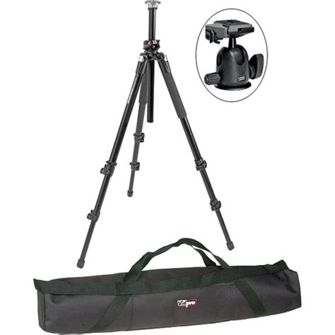 Manfrotto 055xprob Pro Tripod Legs Black With 496rc2 Compact