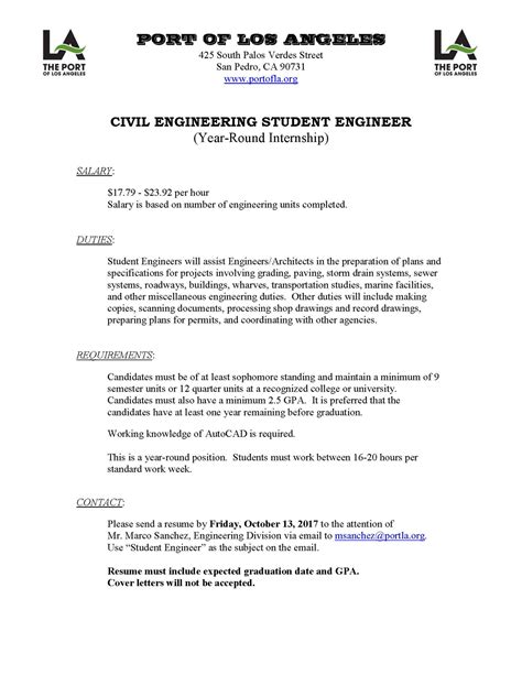The perfect civil engineer cover letter allows you to tell your unique personal and professional story. Cover Letter For Civil Engineering Internship - 200+ Cover ...