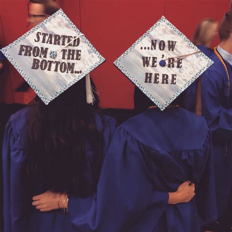 Matching Grad Caps With Your Best Friend Tsm Graduation Cap