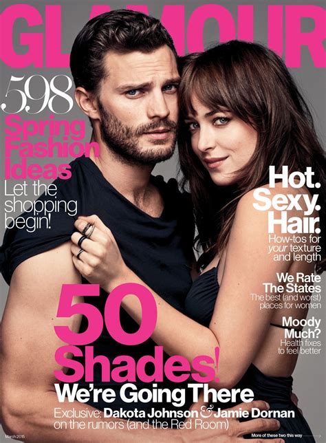 50 Shades Of Greys Dakota Johnson And Jamie Dornan Cover March 2015
