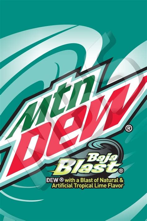 Mtn Dew Baja Blast Uf1 Decal — Midwest Beverage