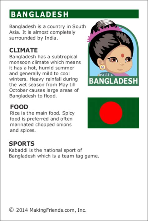 facts about bangladesh makingfriends