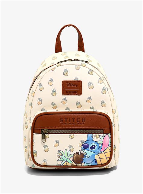 Loungefly Disney Lilo And Stitch Pineapple Mini Backpack Disney Bags