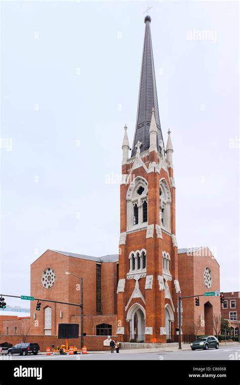 First Baptist Church Nashville Stock Photo Alamy