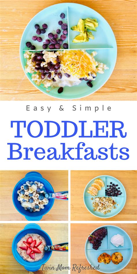 Quick And Easy Toddler And Kid Breakfast Meal Ideas Toddler Food That