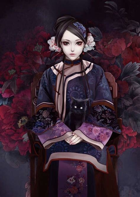 Wallpaper Anime Girls Chinese Dress Zhang Xiao Bai 1200x1680
