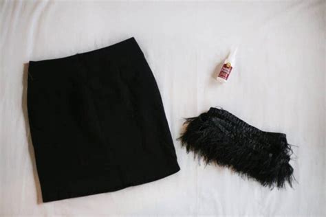 The Perfect Diy Feather Fringe Skirt For The Holidays My Chic Obsession