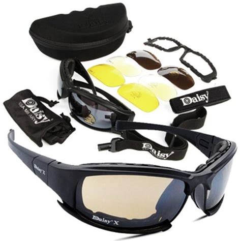 Tactical Glasses Military Goggles Sunglasses With 4 Lens Original Box Shooting Eyewear Army