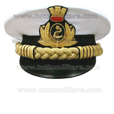 Berretto Marina Militare Capo Di Terza Classe Misure Per Berretti E