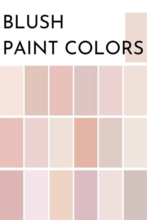 The Best Blush Paint Colors Pink Paint Colors Blush Pink Paint Pink