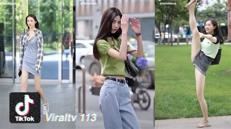 beautiful asian girls walking street fashion collection 21 youtube