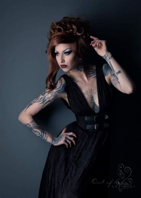 Gotische Goth Model Girls Gallery Girl Tattoos