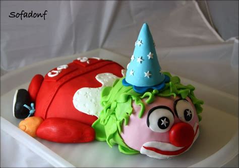 Gâteau Clown Tout En Gâteau