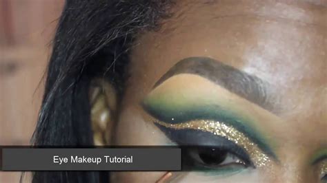 How To Do A Dramatic Glitter Cut Crease Eye Makeup