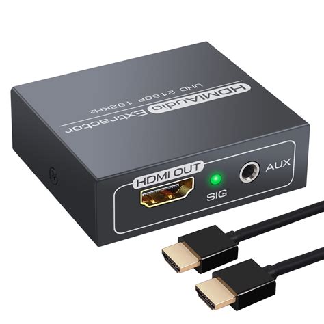 4k Hdmi To Hdmi 35mm Jack Video Audio Extractor Converter For Xboxone
