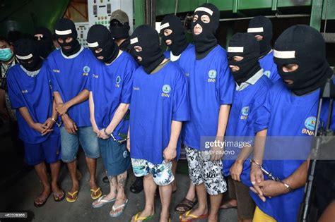 Arrested Members Of The International Drug Syndicates Including Major News Photo Getty Images
