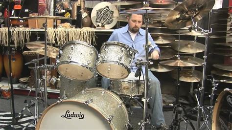 Ludwig Centennial 5 Piece Maple Drum Set Youtube