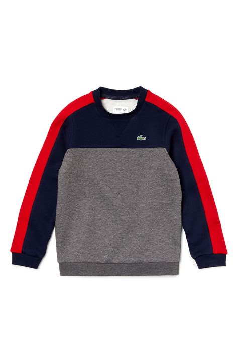 Lacoste Colorblock Sweatshirt Little Boys In 2020 Sweatshirts