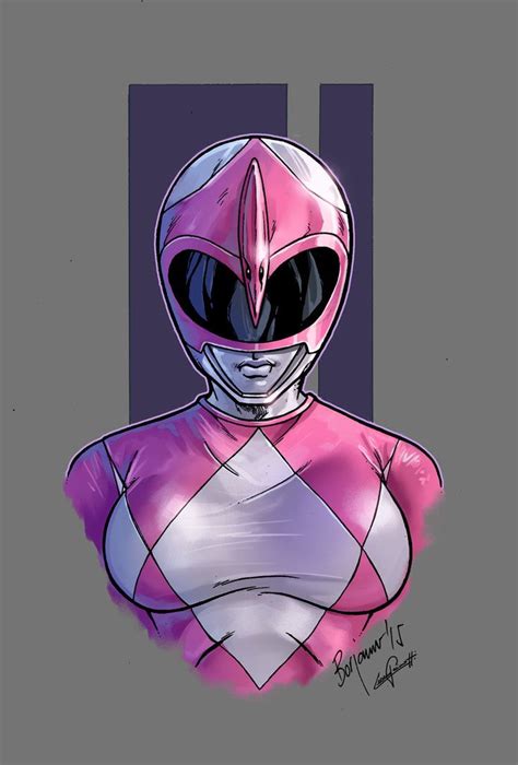 Mighty Morphin Power Rangers Pink Color By Le0arts On Deviantart Power Rangers Tattoo Power
