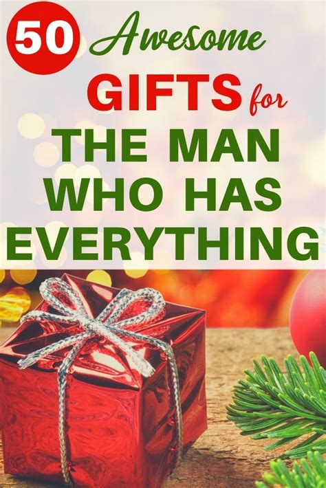 Christmas Gift Ideas For Husband Who Has Everything Christmas Gifts For Men Unique