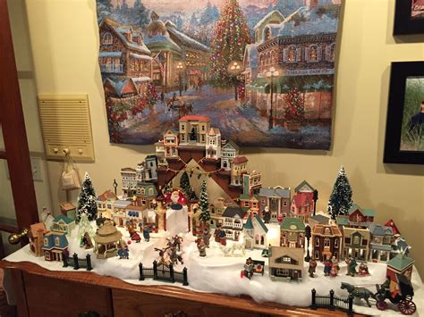 Christmas Village 2015 Created With Hallmark Nostalgic Houses Series