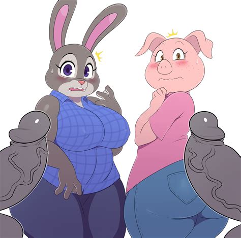 Rule 34 2018 Anthro Ass Balls Big Breasts Big Butt Blush Bonnie Hopps Breasts Clothed Clothing