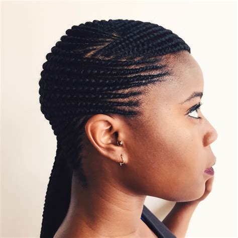 Edgy cuts for different hair types. 2019 Ghana Braids Hairstyles for Black Women - Page 7 ...