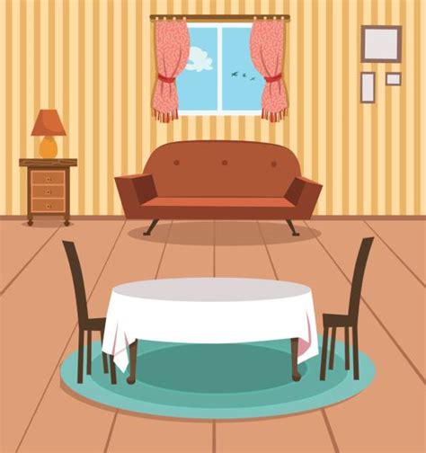 Royalty Free Dining Room Clip Art Vector Images And Illustrations Istock