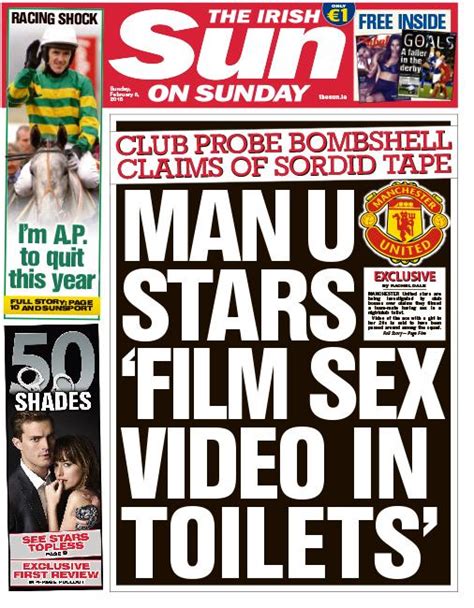 Man United Star Filmed By Teammates In Club Toilets Performing Intimate Sex Act Sun