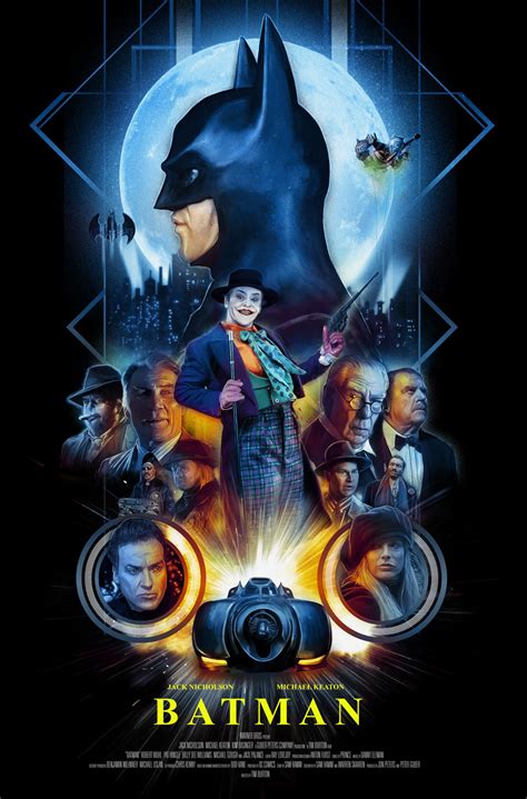 Tim Burtons Batman On Behance