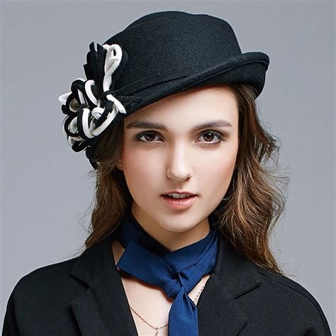 2018 New Arrival Autumn And Winter Caps Fashion Wool Hat Women Fedoras