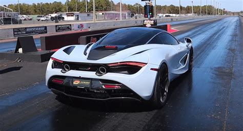 This Mclaren 720s Just Ran A Quarter Mile In The 8s Carscoops
