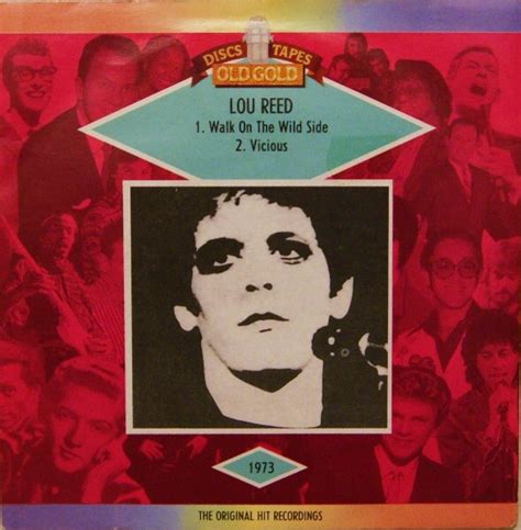 Lou Reed Walk On The Wild Side Vicious 1986 Vinyl Discogs