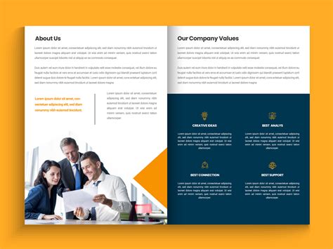 Company Profile Business Proposal Magazine Design On Behance