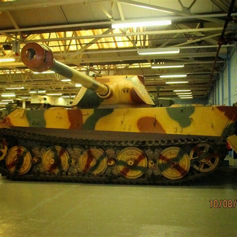 Tank Museum Bovington King Tiger Porsche Turret