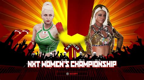 Extreme Rules 21 NXT Womens Title Alexa Bliss Vs Cammy White YouTube