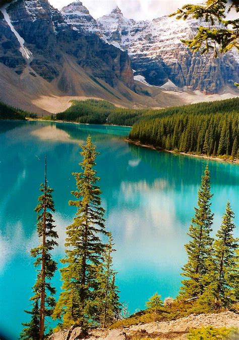Traumlandschaft In Den Kanadischen Rocky Mountains Foto And Bild