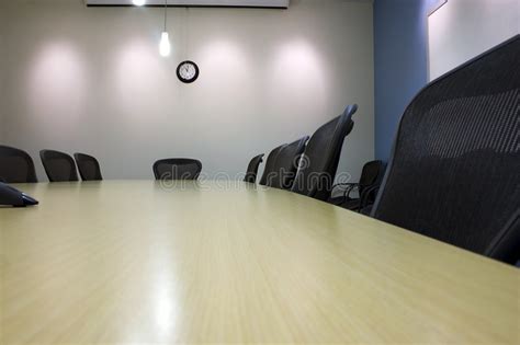 Conference Room With A Laptop And A Pda On The Table Stock Image