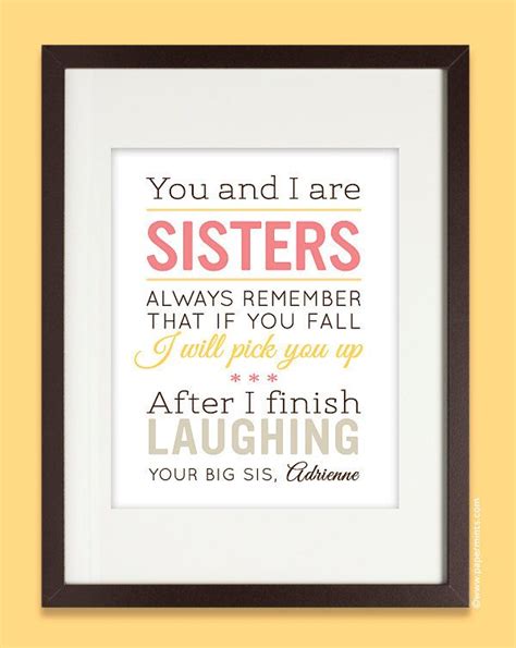 Shop.alwaysreview.com has been visited by 1m+ users in the past month Sisters gift print, Personalized Birthday Gift for Sister ...