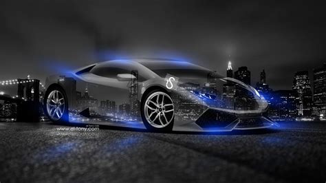 Black And Blue Neon Lamborghini Wallpapers Top Free Black And Blue