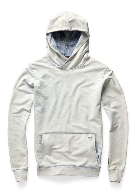 Hooded Sweat With Patch Kangaroo Pockets And Forward Positioned Side