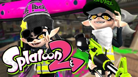 Splatoon 2 Callie And Marie Playable Characters Youtube