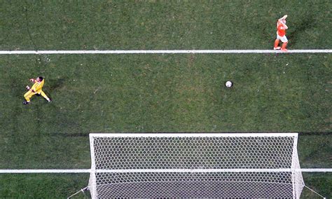 Did Ron Vlaar’s Penalty In World Cup Semi Final Cross The Line Football The Guardian