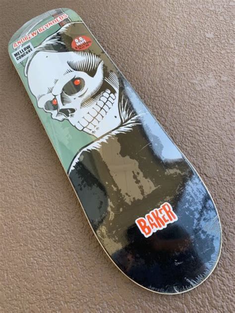 Baker Skateboard Andrew Reynolds Reaper 1 Skate Deck Birdhouse Reissue