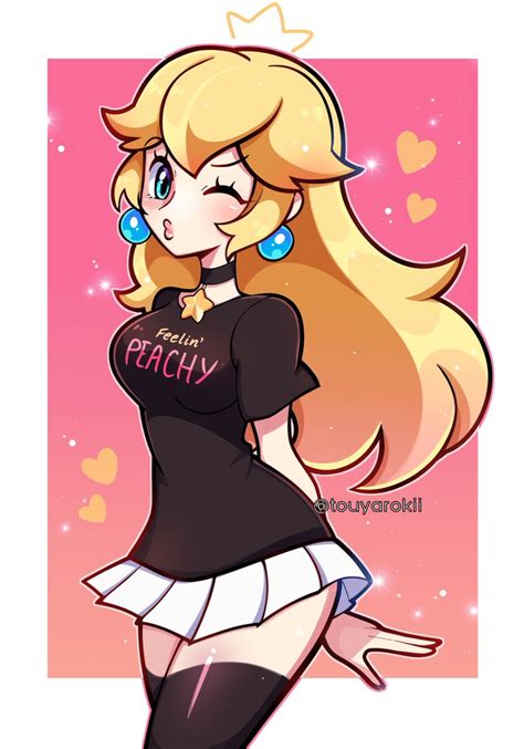 Touya On Twitter Princess Peach Being Silly