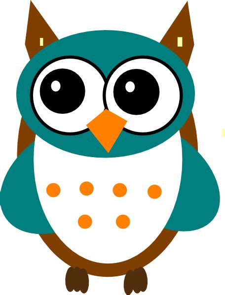 Blue Owl Clip Art Clipart Best
