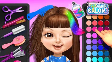 Fun Care Kids Game | Sweet Baby Girl Beauty Salon 3 | Make ...